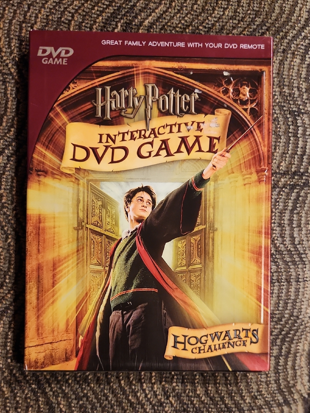 New And Sealed Warner Bros. Harry Potter Interactive DVD Game Hogwarts Challenge